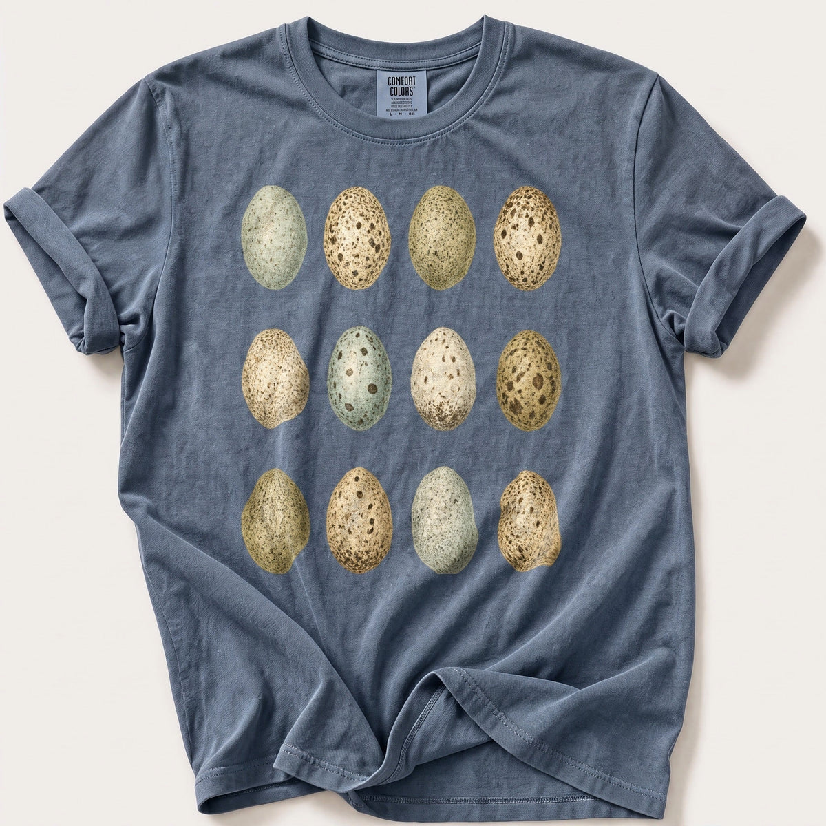 Speckled Eggs — Blue Jean Comfort Colors tee