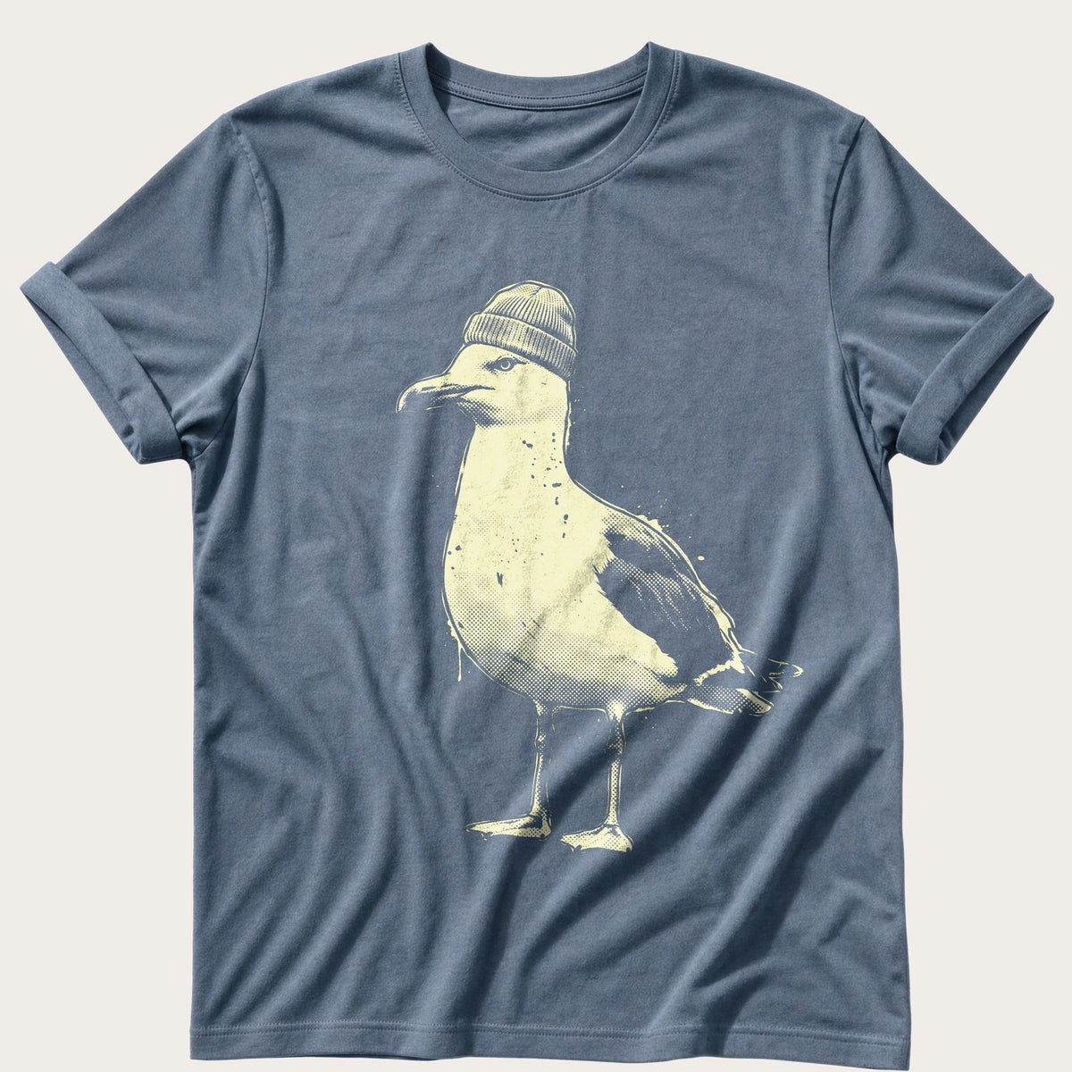 Street Seagull 6 — Blue Jean Comfort Colors tee