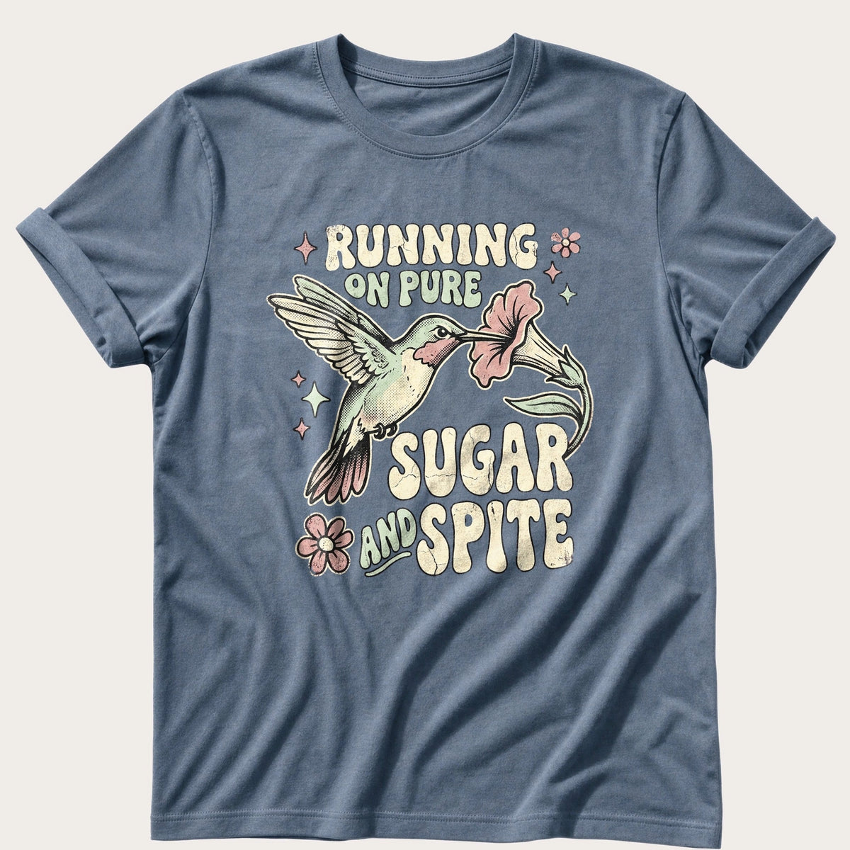 Sugar And Spite — Blue Jean Comfort Colors tee