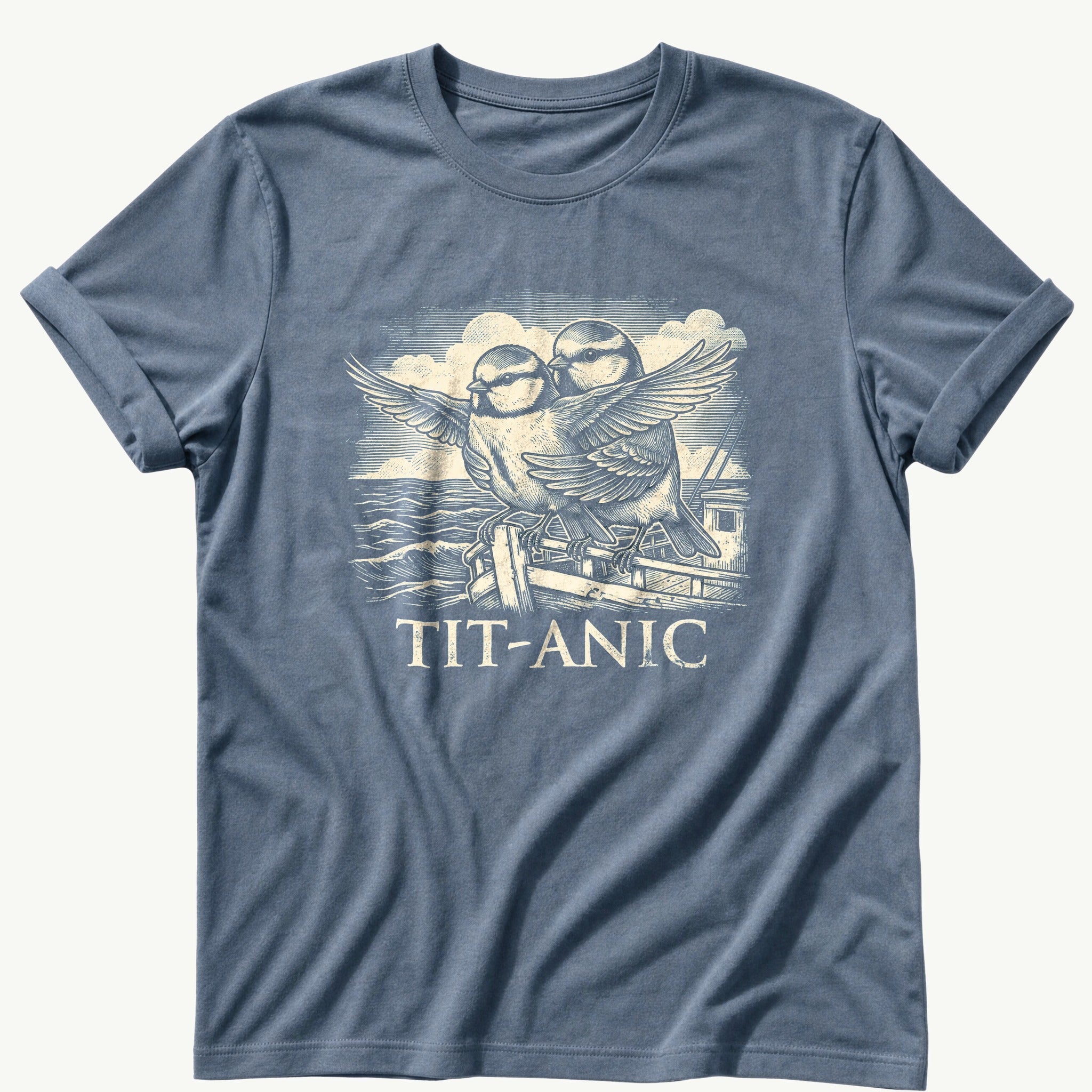 tit-anic-ii — Blue Jean Comfort Colors tee