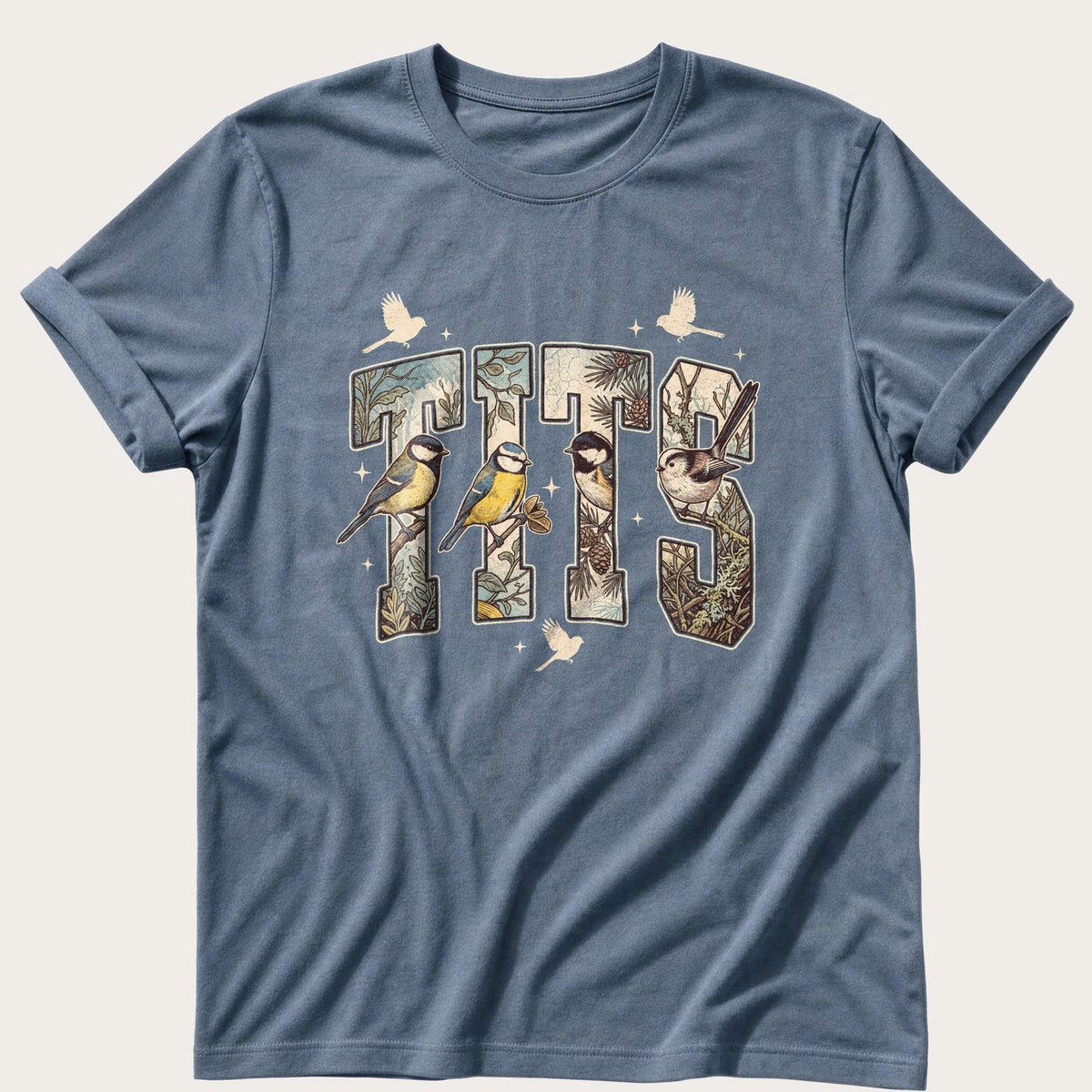 Tits — Blue Jean Comfort Colors tee