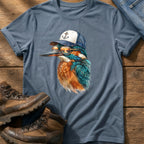 Trucker Fisher 3 — Blue Jean Comfort Colors tee