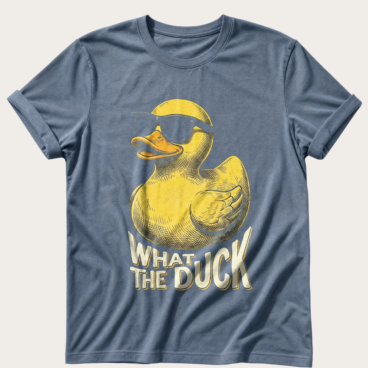 What The Duck 88 — Blue Jean Comfort Colors tee