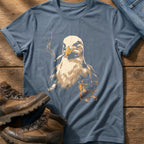 Whisky-faced Gull — Blue Jean Comfort Colors tee