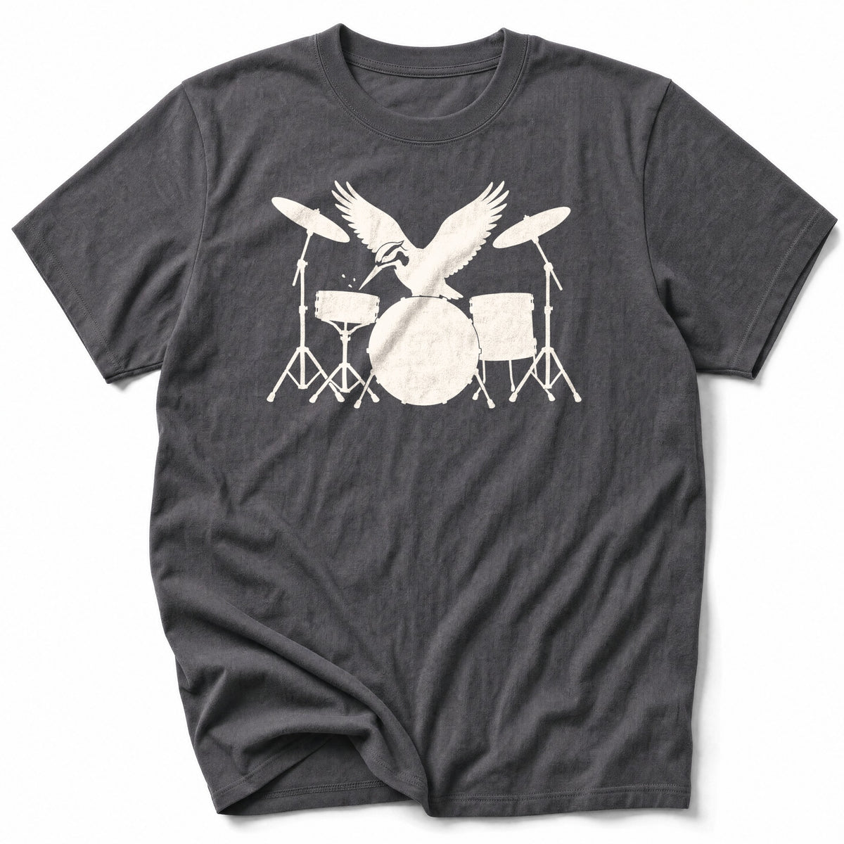 Drum Kit Woodpecker T-Shirt