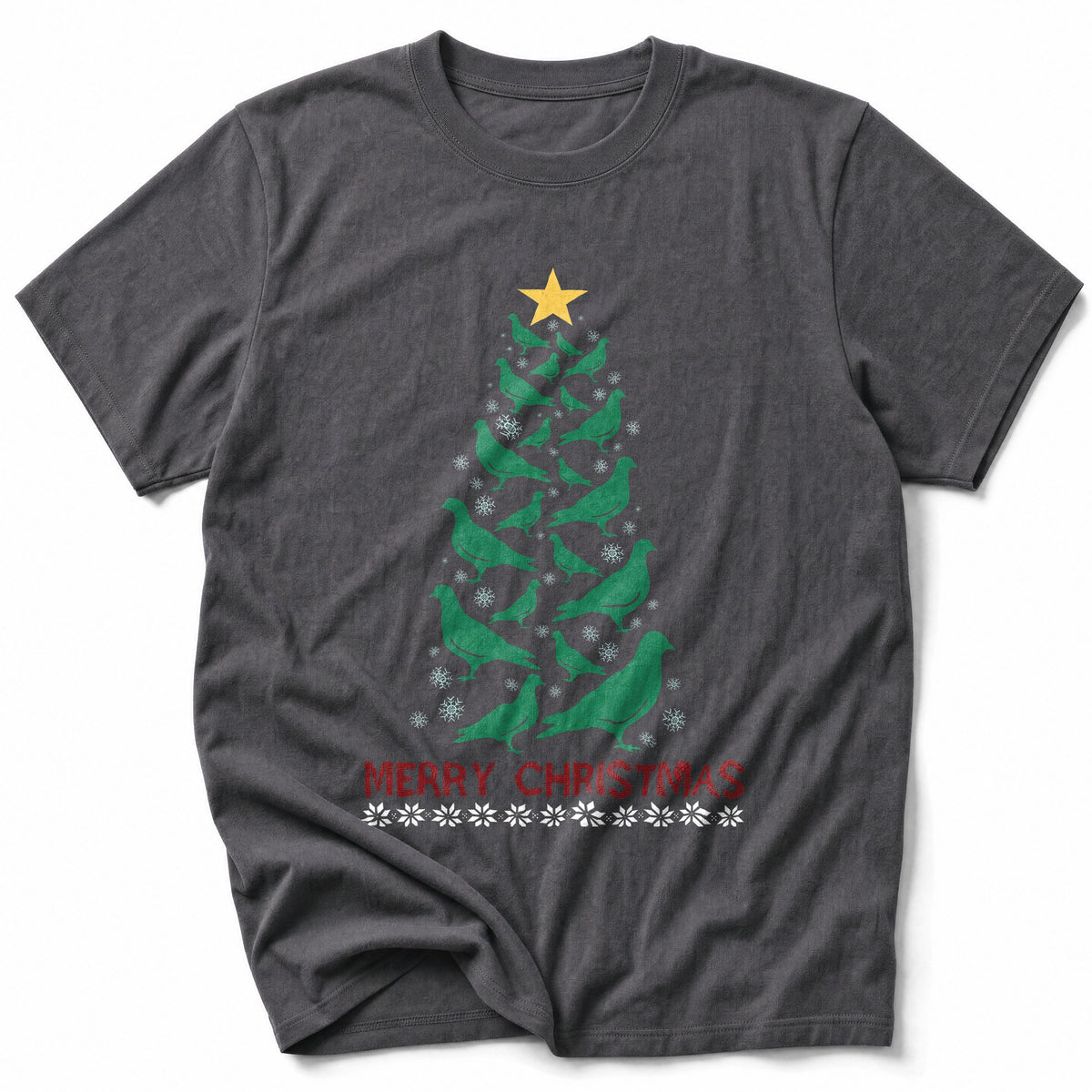 Pigeon Silhouette Tree T-Shirt