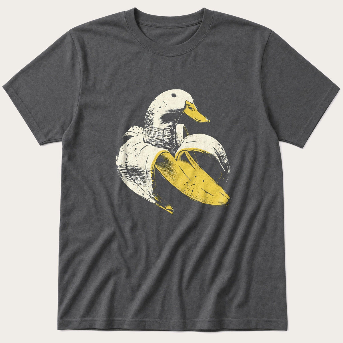 Banana Duck 5 — Charcoal T-Shirt