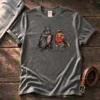 Bat N Robin 11 — Charcoal Comfort Colors tee