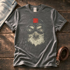 Biker Eagle 3 — Charcoal Comfort Colors tee