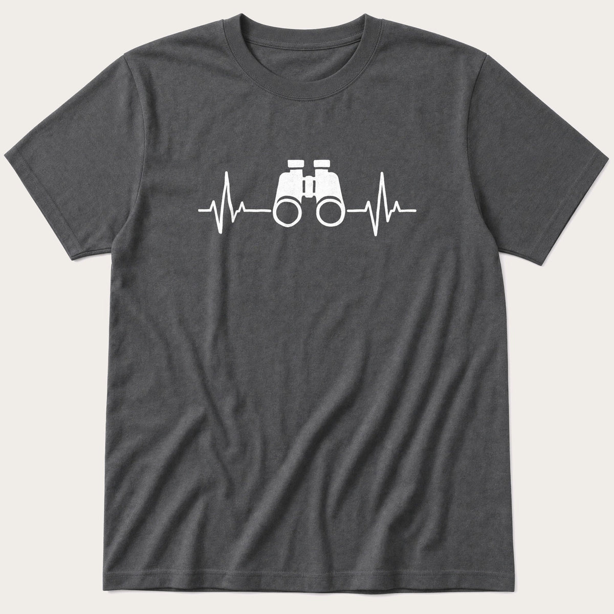 Binoculars (26) — Charcoal T-Shirt