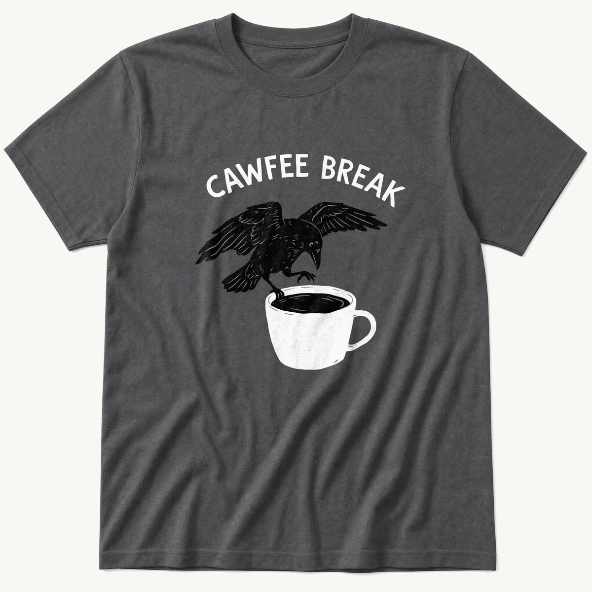 Cawfee Break 33 — Charcoal T-Shirt