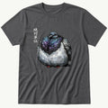 Chunky Pigeon — Charcoal T-Shirt