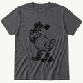 Cowboy Duck 44 — Charcoal T-Shirt