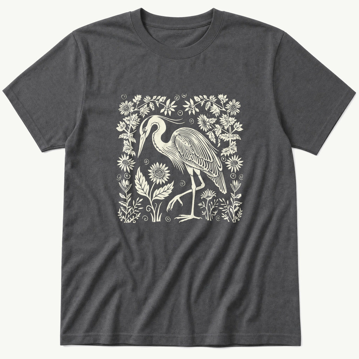 Crane 32 — Charcoal T-Shirt