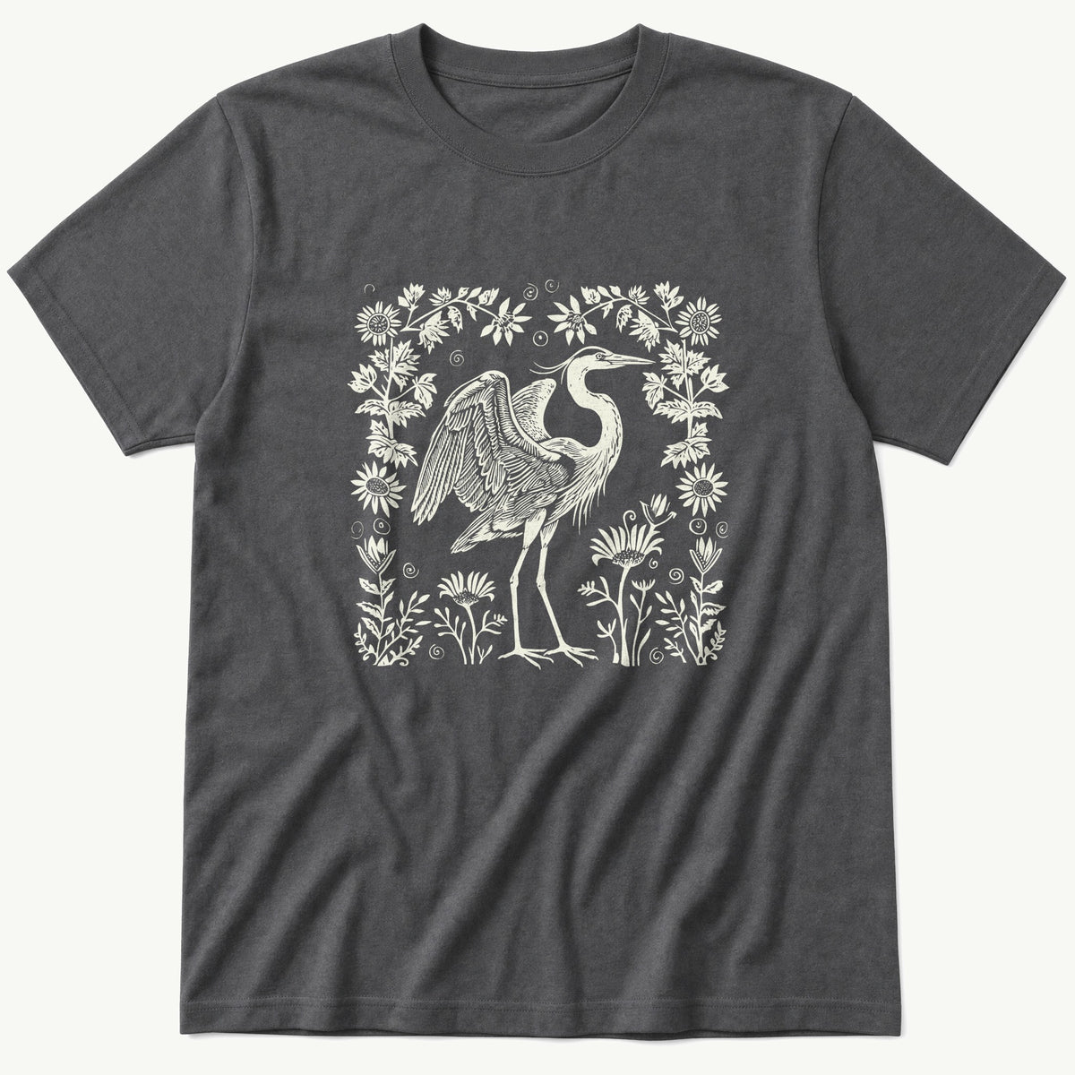 Crane 44 — Charcoal T-Shirt
