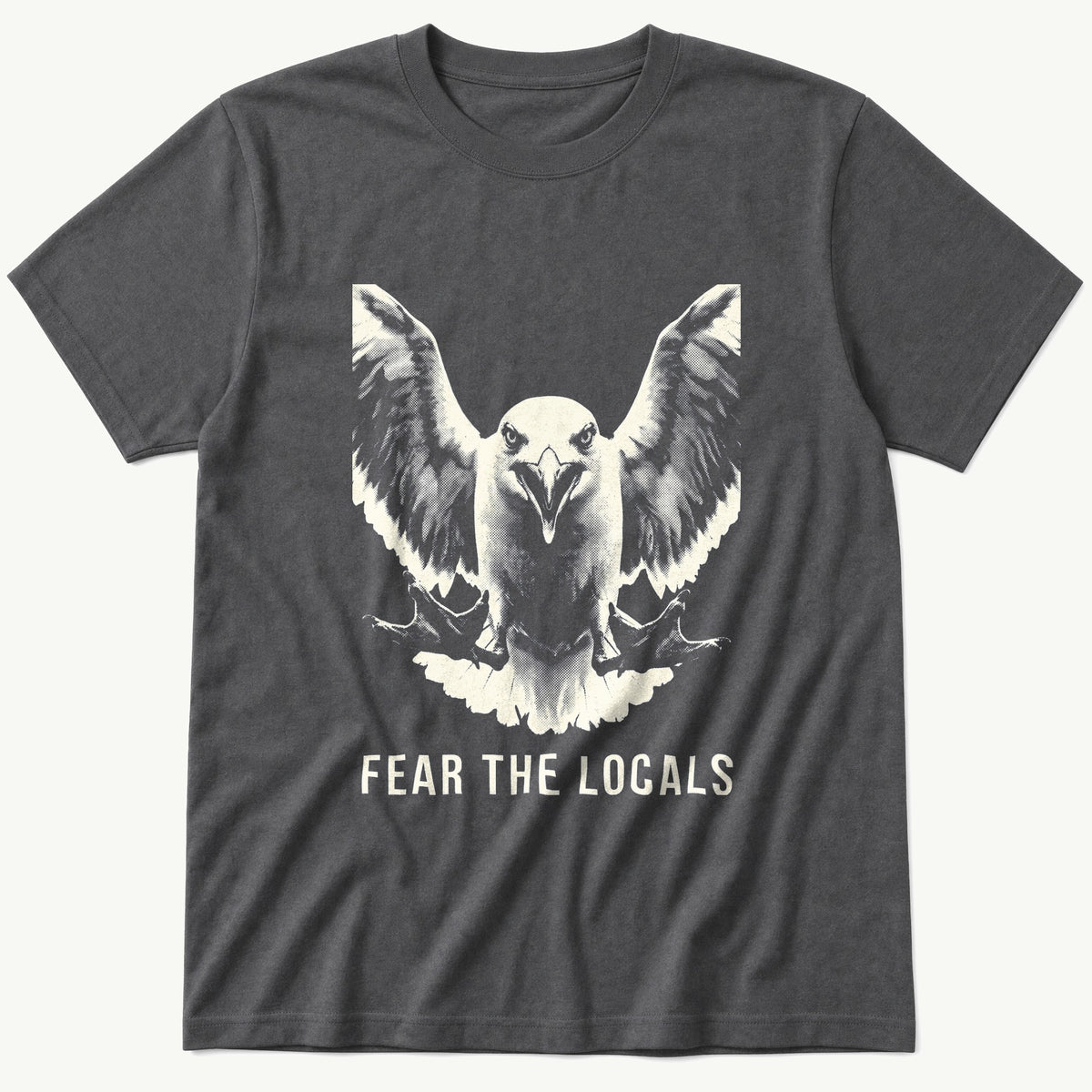 Fear The Locals — Charcoal T-Shirt