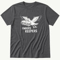 Finders Keepers — Charcoal T-Shirt