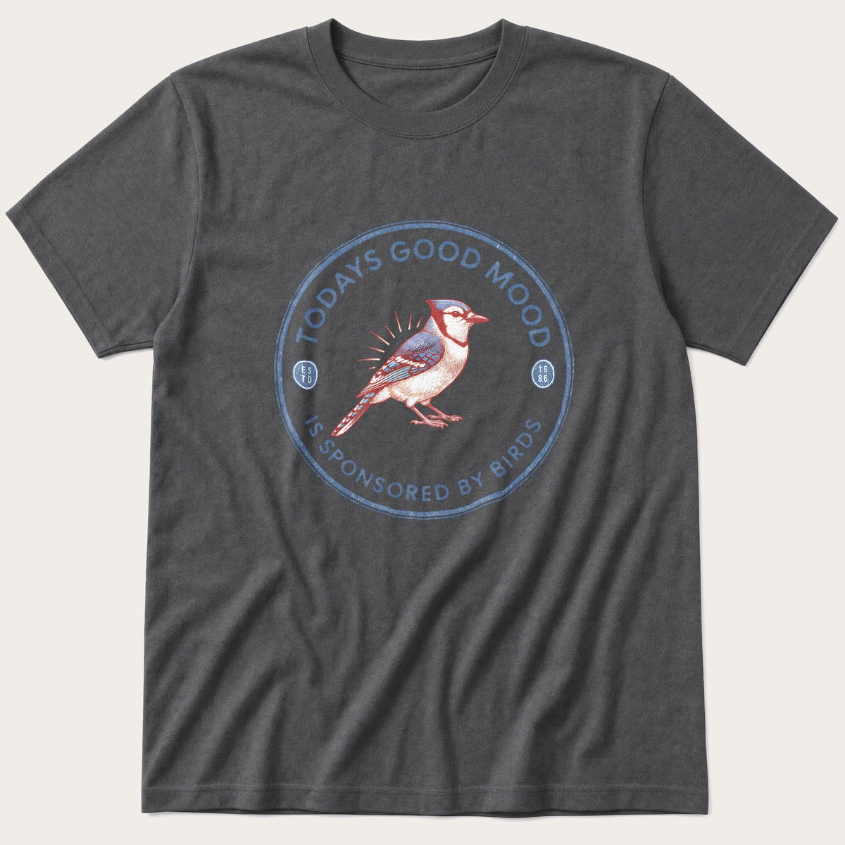 Good Mood v1 — Charcoal T-Shirt