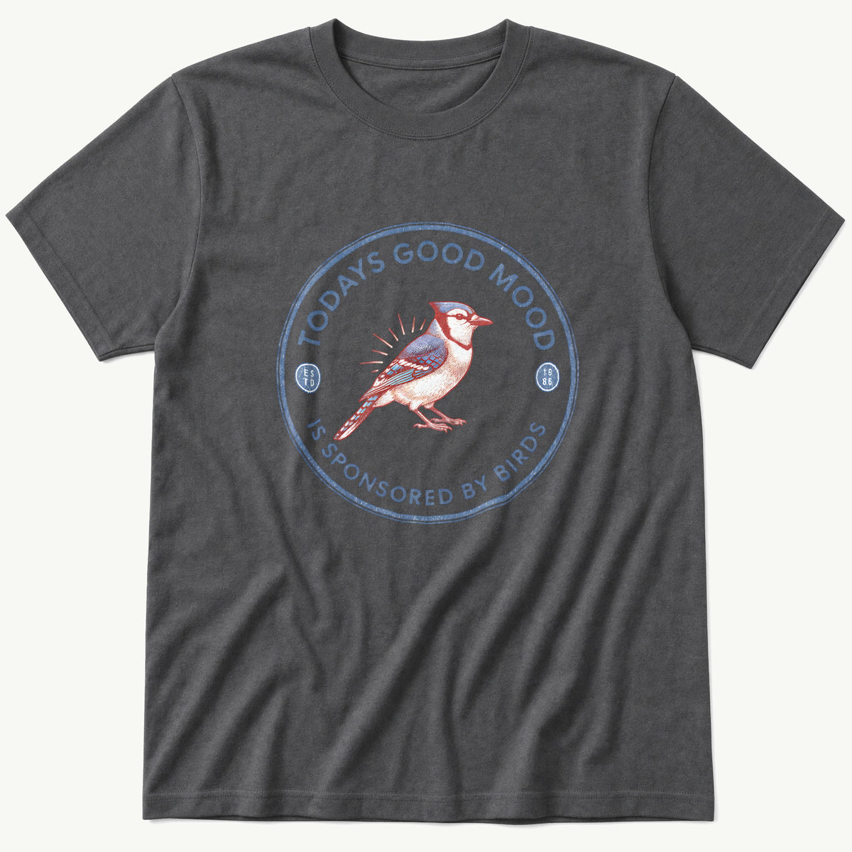 Good Mood v1 — Charcoal T-Shirt