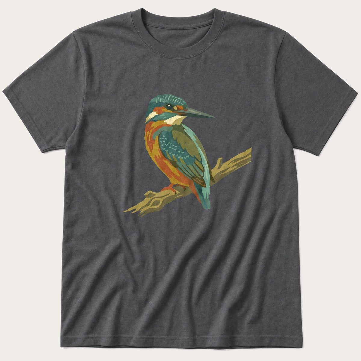 King Fisher 44 — Charcoal T-Shirt