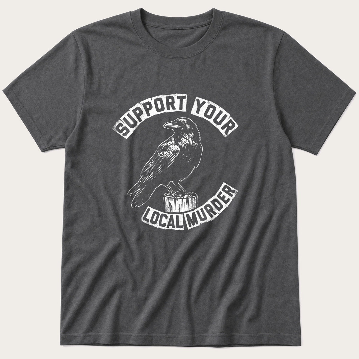 Local Murder 55 — Charcoal T-Shirt