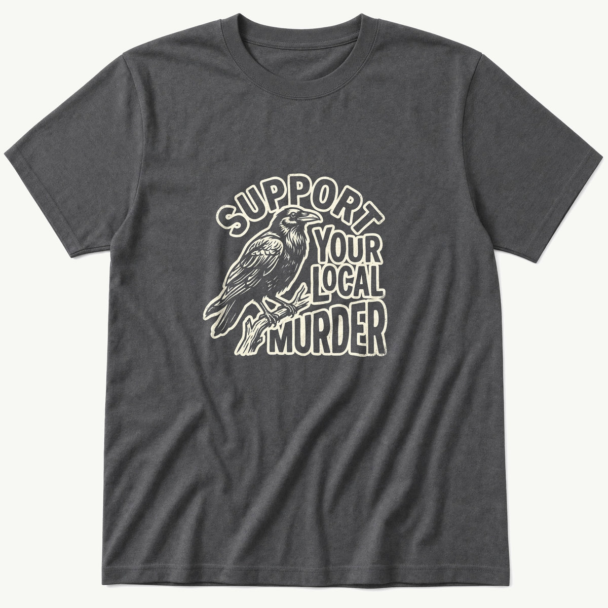 Local Murder 98 — Charcoal T-Shirt