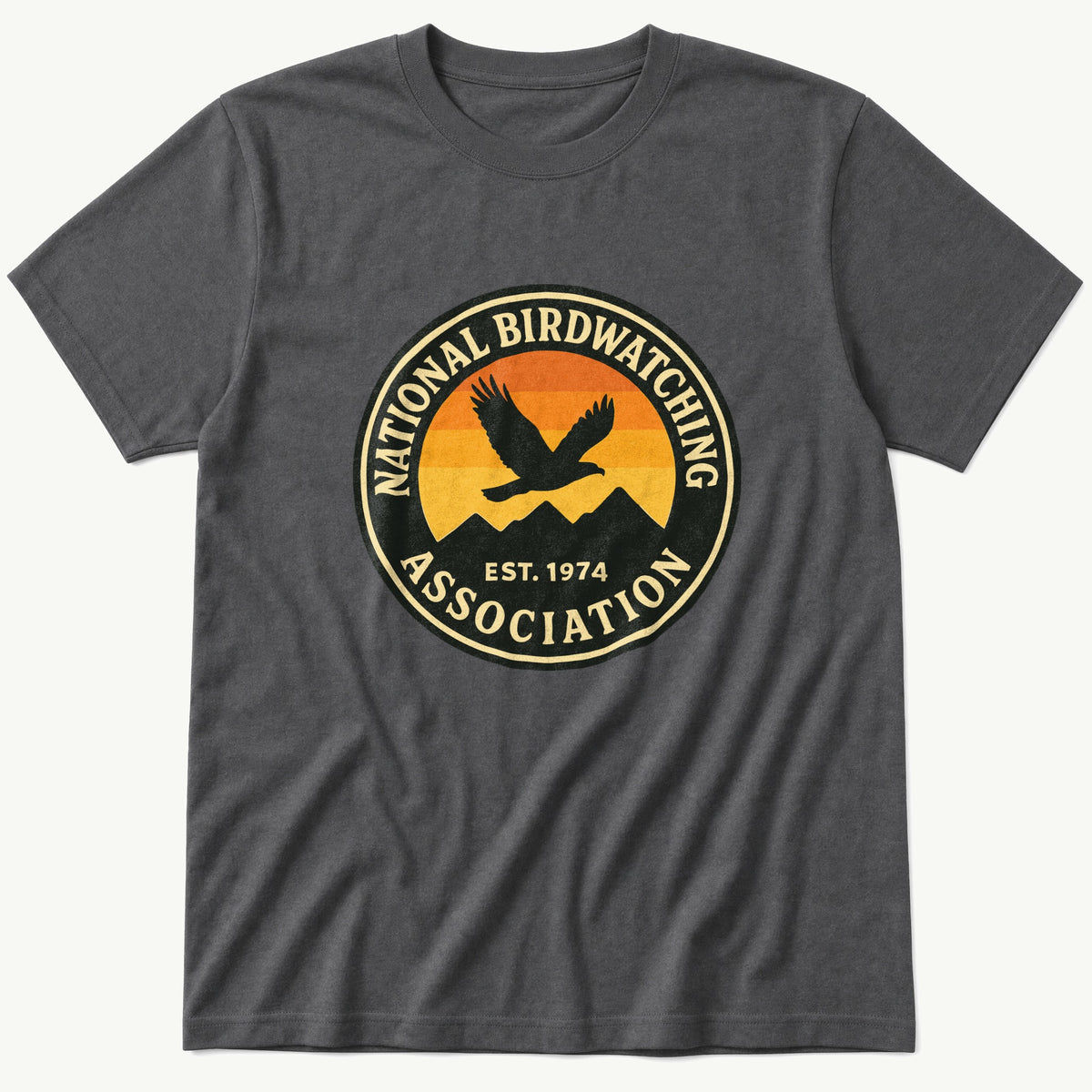 national-birdwatchin — Charcoal T-Shirt