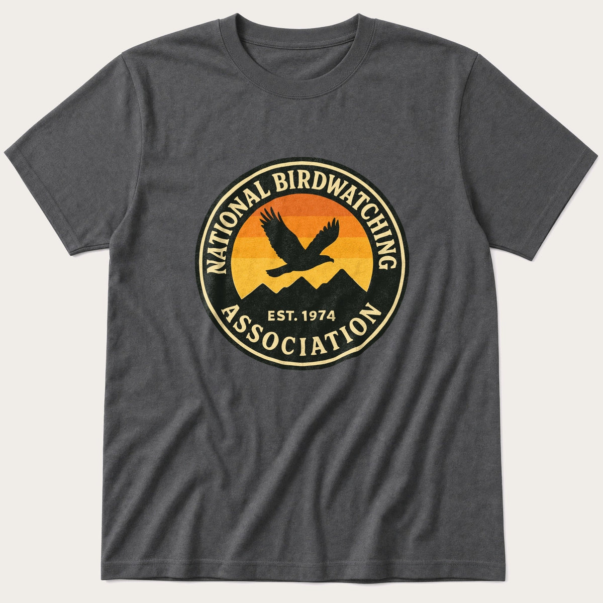 National Birdwatching — Charcoal T-Shirt