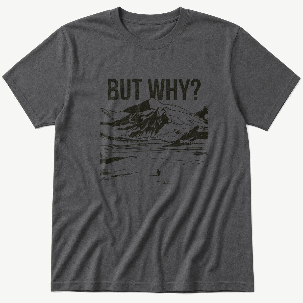 Nihilist Penguin 6 — Charcoal T-Shirt