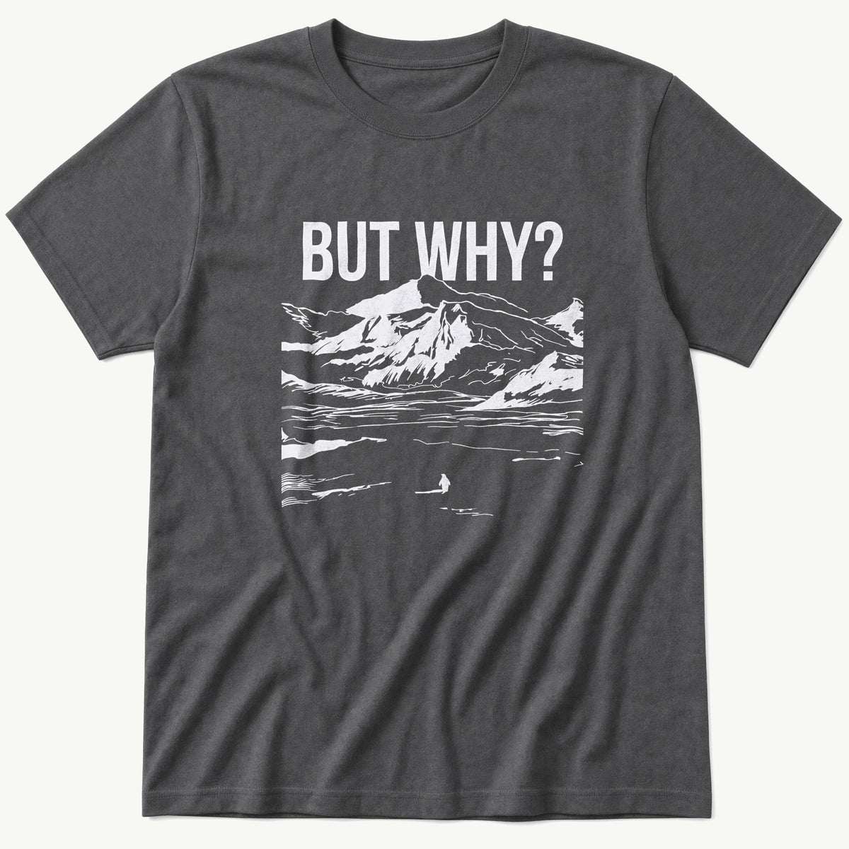 Nihilist Penguin1 — Charcoal T-Shirt