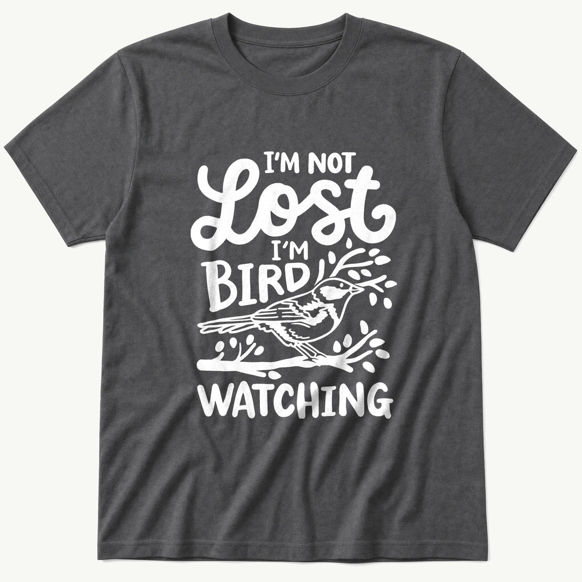 Not Lost — Charcoal T-Shirt