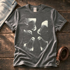 Pigeon Flock 7 — Charcoal Comfort Colors tee