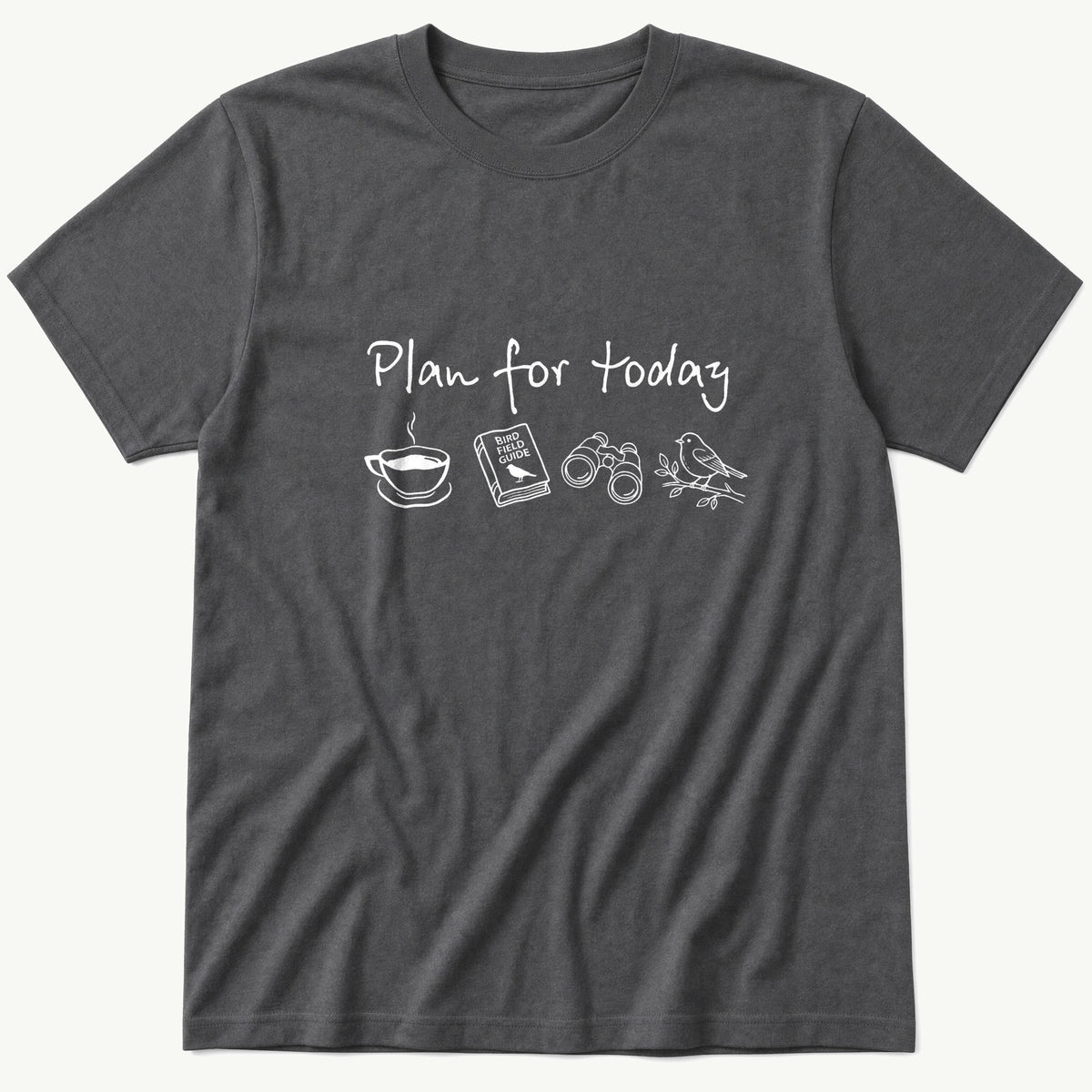 Plan For The Day — Charcoal T-Shirt