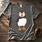 Puffin 22 — Charcoal Comfort Colors tee