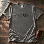 Puffins 55 — Charcoal Comfort Colors tee
