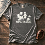 Respect The Locals 11 — Charcoal Comfort Colors tee