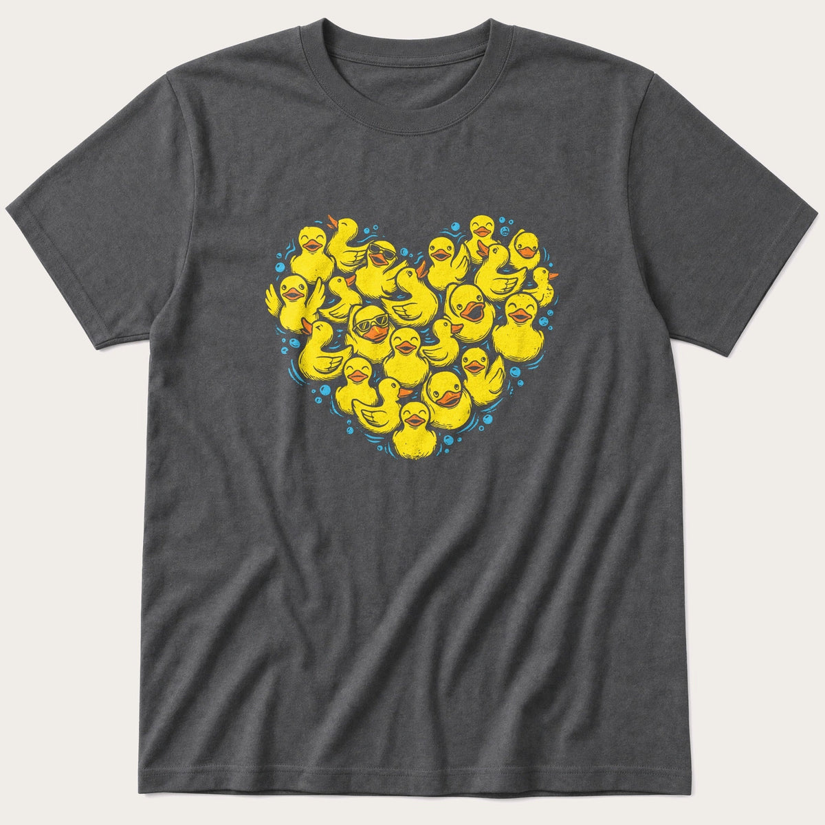 Rubber Duck Lover — Charcoal T-Shirt