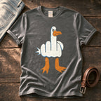 Rude Seagull — Charcoal Comfort Colors tee