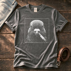 Smoking Pigeon — Charcoal Comfort Colors tee