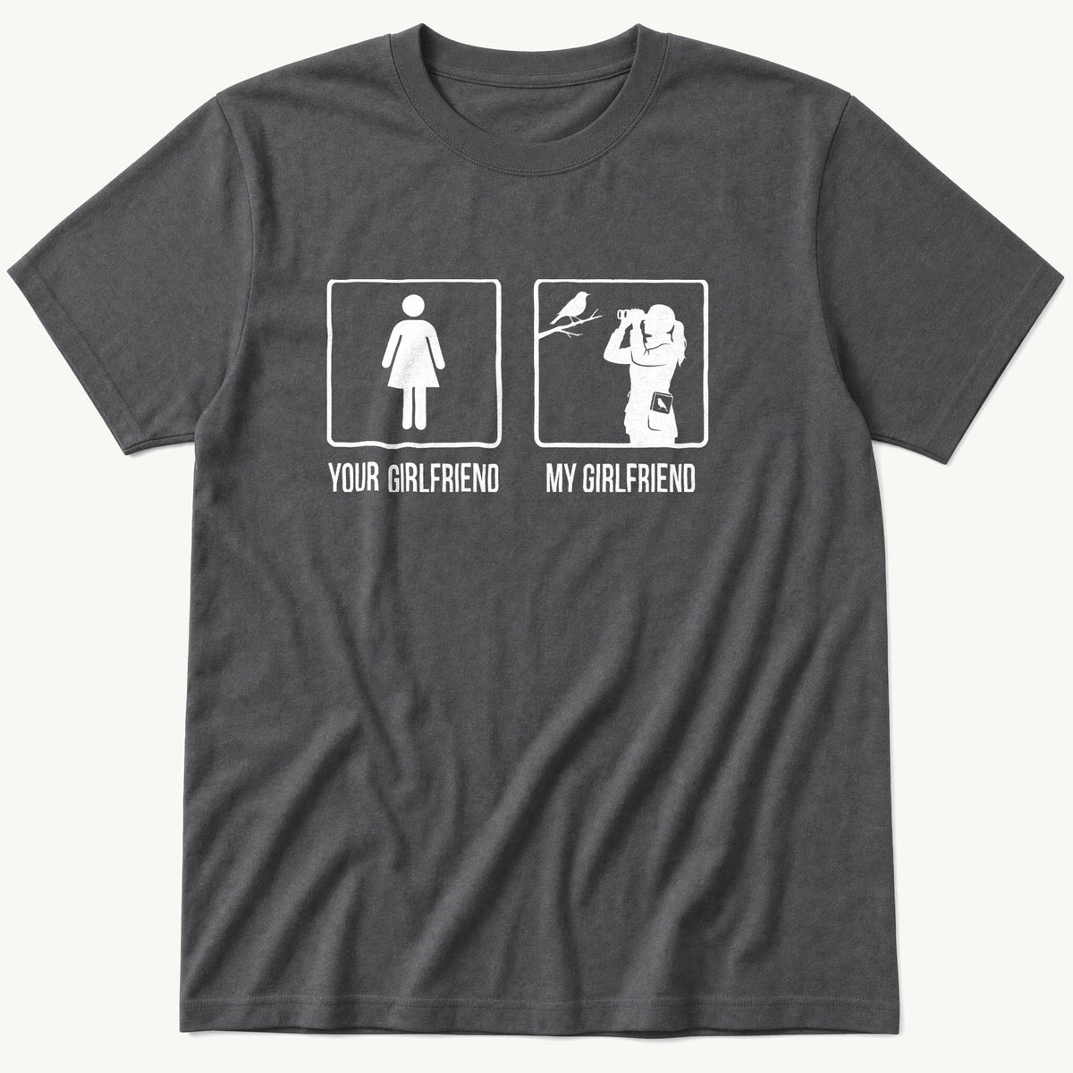 smoking-seagull-8-t-shirt-copy — Charcoal T-Shirt