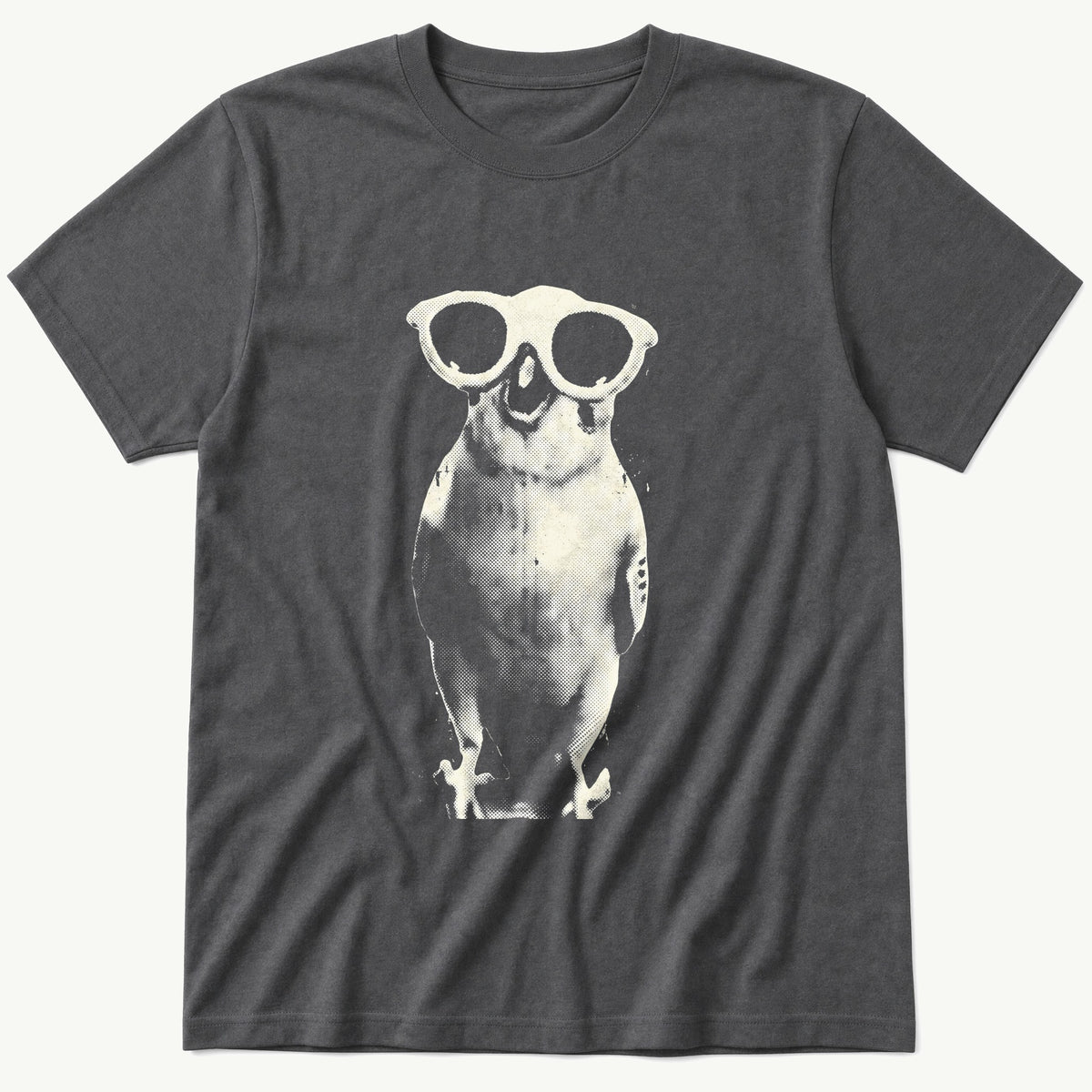 Sunglass Budgie 88 — Charcoal T-Shirt