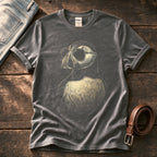 Sunglass Puffin 5 — Charcoal Comfort Colors tee