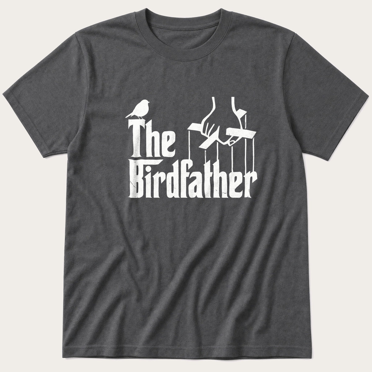 The BirdFather — Charcoal T-Shirt