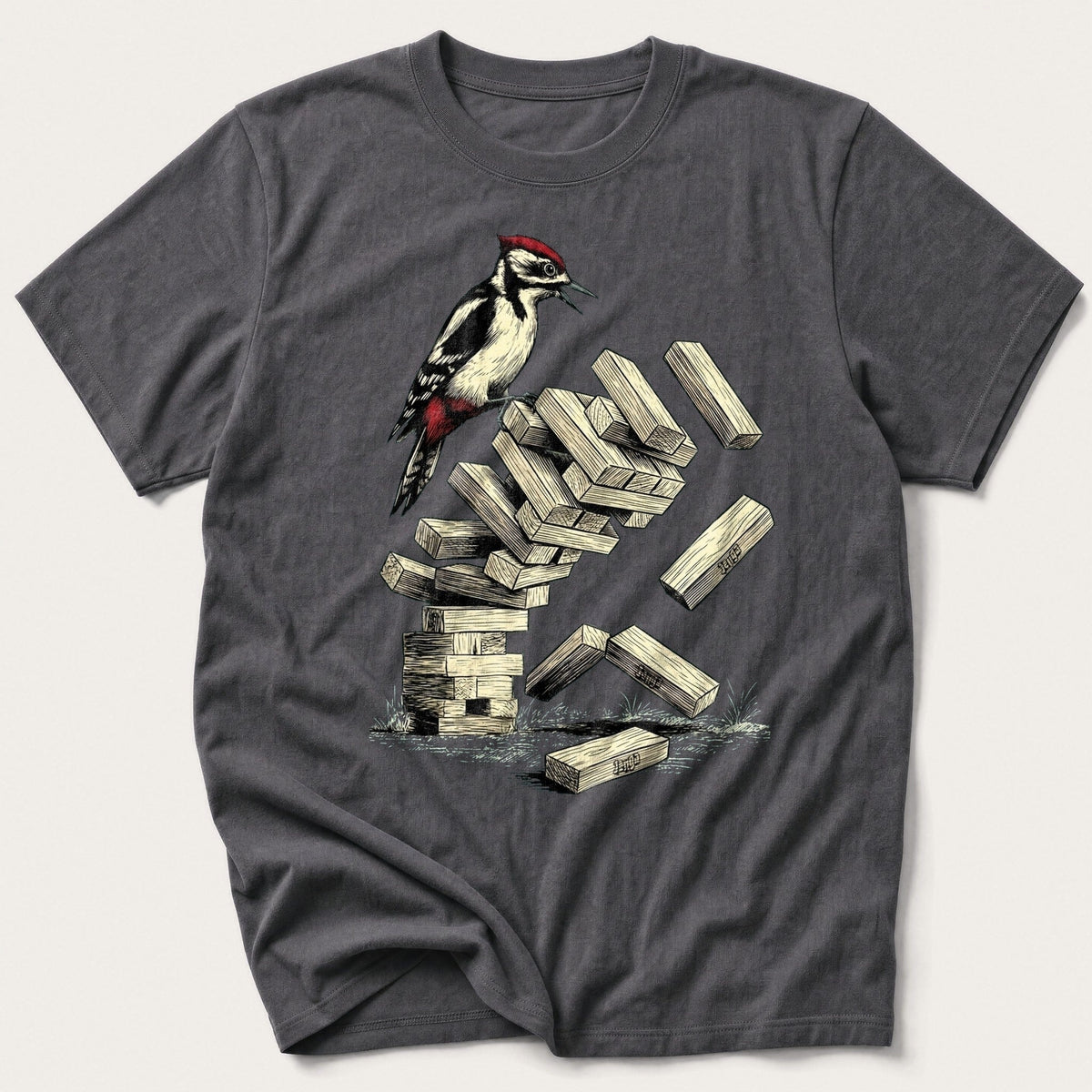Timber — Charcoal T-Shirt