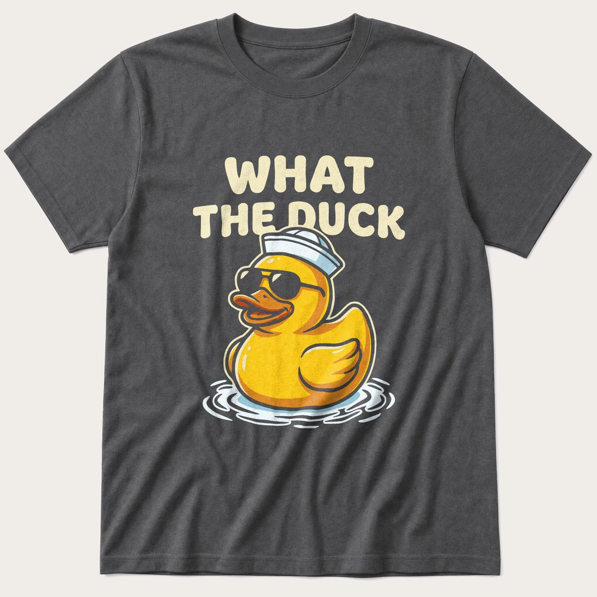 What The Duck 5 — Charcoal T-Shirt