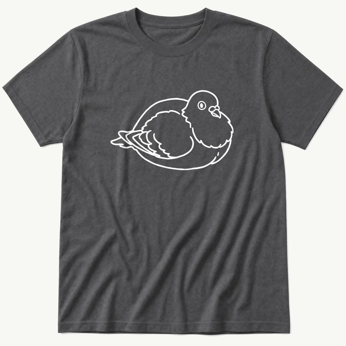 white loaf pidgin — Charcoal T-Shirt