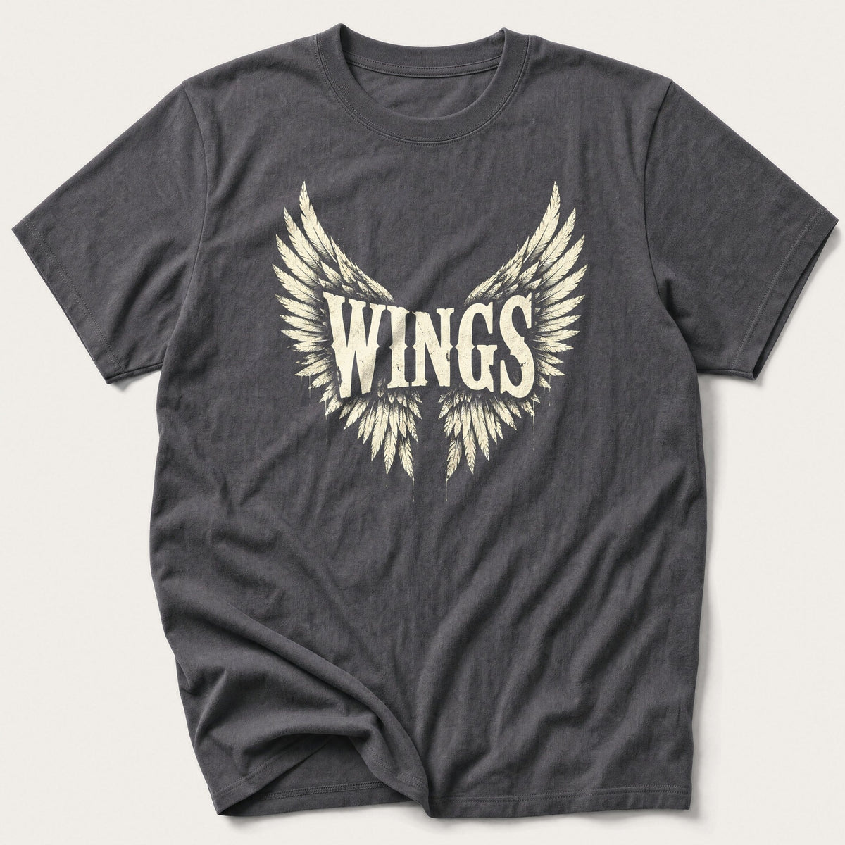 Wings — Charcoal T-Shirt