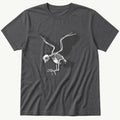 Xray Owl — Charcoal T-Shirt