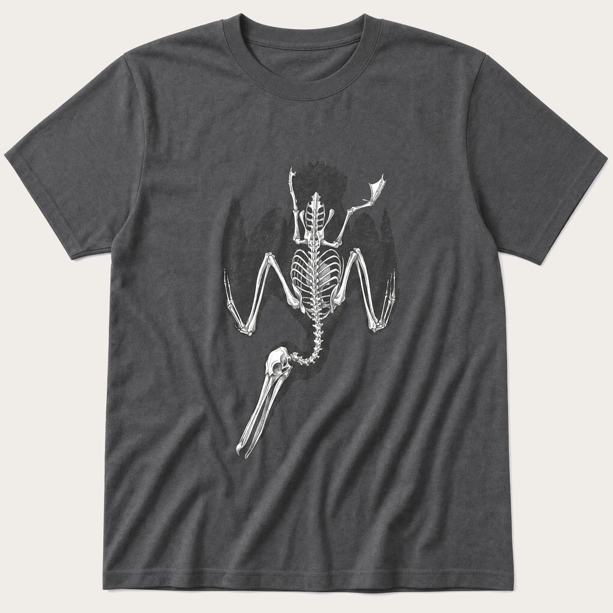 Xray Seabird — Charcoal T-Shirt