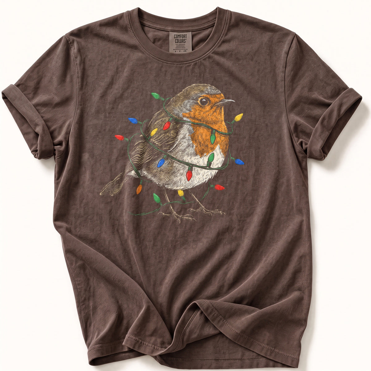 Fairy Light Robin Comfort Colors® Tee
